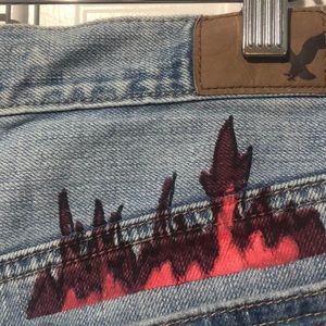American Eagle Outfitters Shorts - Graphic American Eagle Shorts American Eagle Outfitters Shorts - Graphic American Eagle Shorts